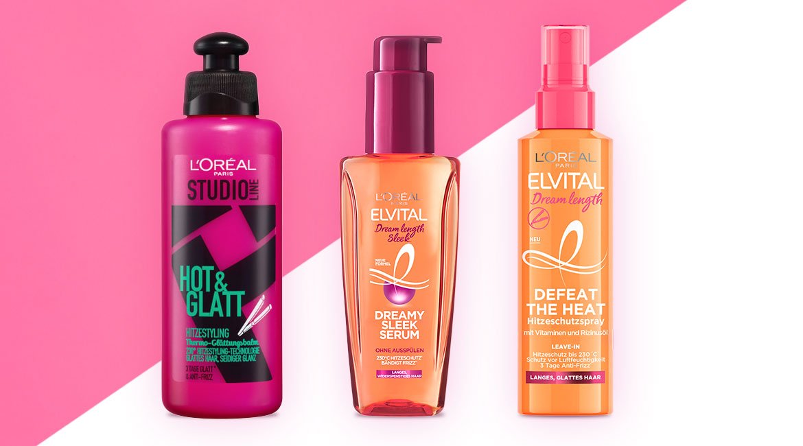 Studio Line & Dream Length Hitzeschutzspray - Produktabbildungen